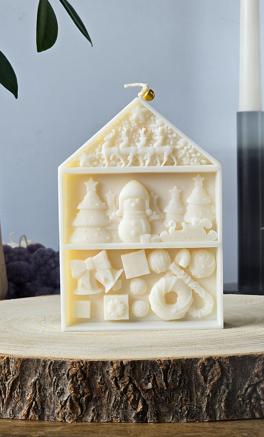 Christmas House Kaars