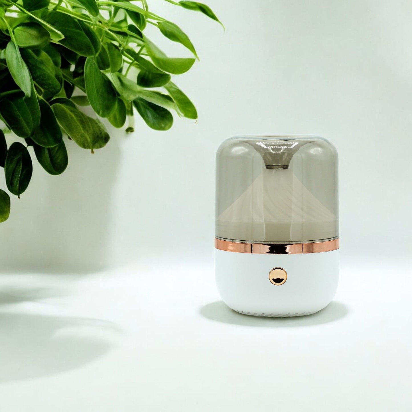 Urban Aroma Diffuser Wit & Brons – USB – Kleurverandering