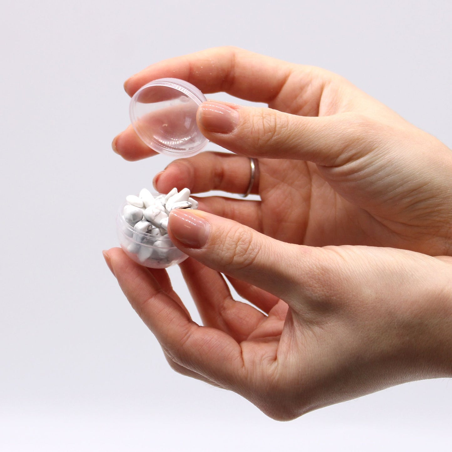 White Jasper Edelsteen Badbom