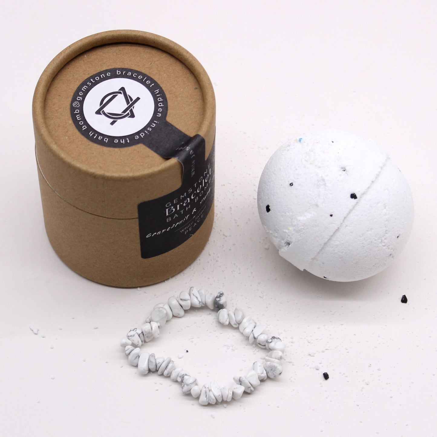 White Jasper Edelsteen Badbom