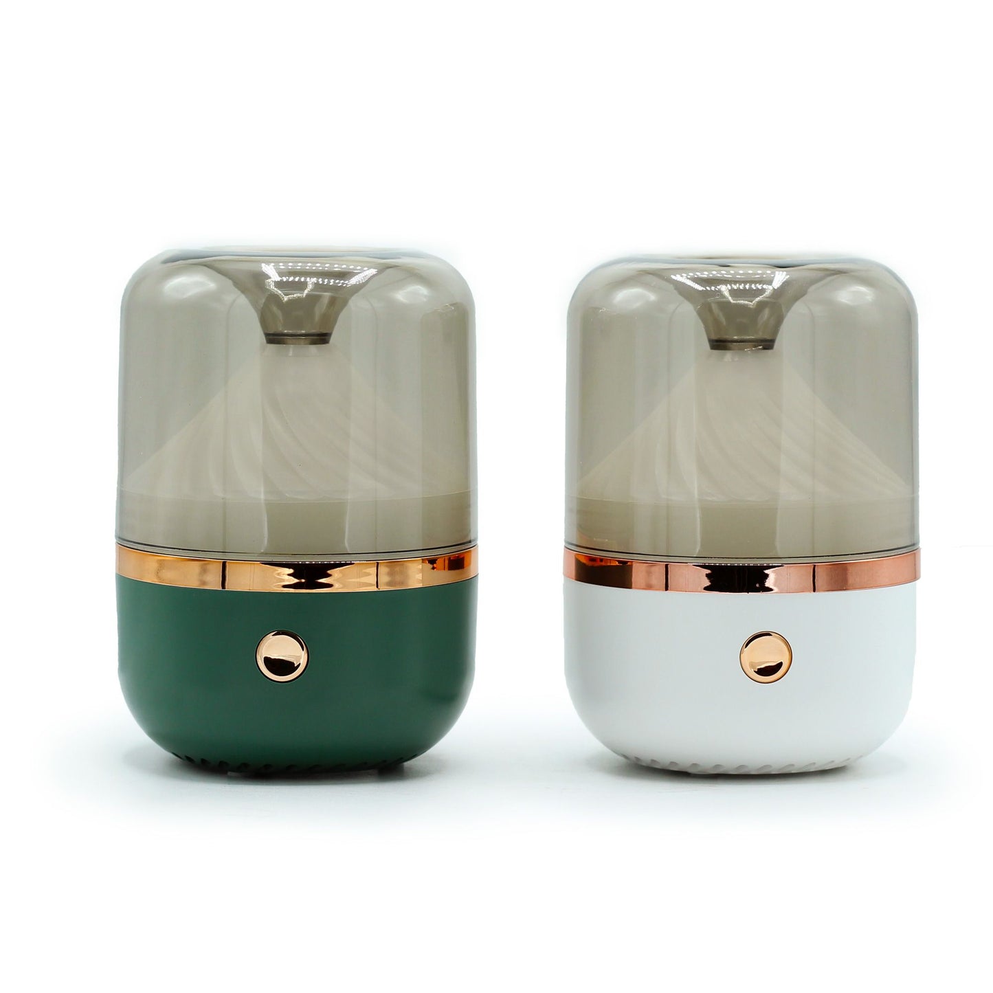Urban Aroma Diffuser Wit & Brons – USB – Kleurverandering
