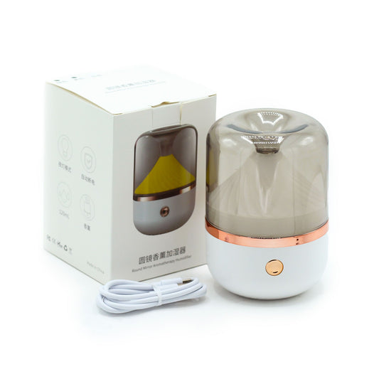 Urban Aroma Diffuser Wit & Brons – USB – Kleurverandering